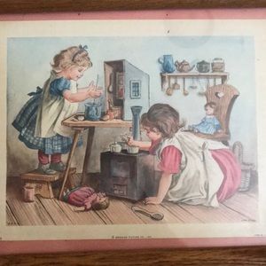 It old vintage picture frame design from 1960s